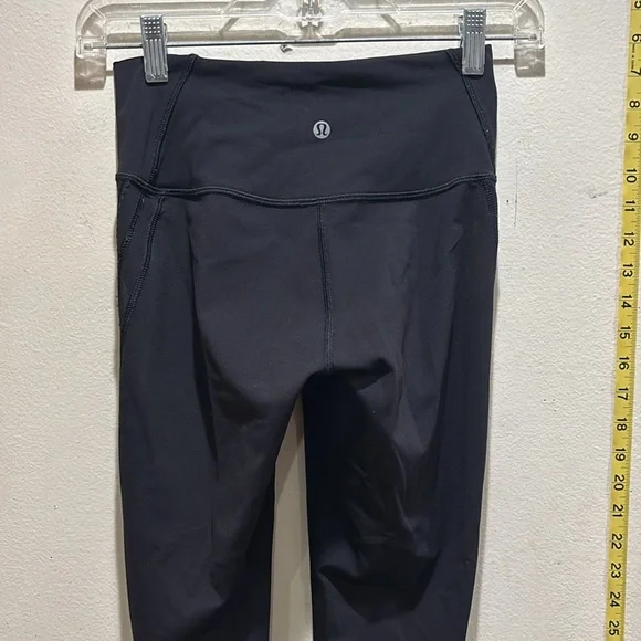 Lululemon Black High-Waisted Leggings - Picture 3 of 6